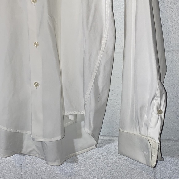 ZARA MAN White Button Down Shirt size L - Picture 5 of 9
